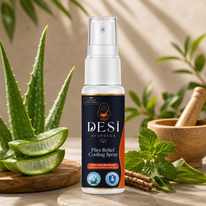 DESI Ayurveda Piles Relief Cooling Spray