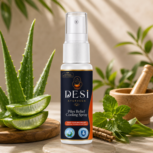DESI Ayurveda Piles Relief Cooling Spray