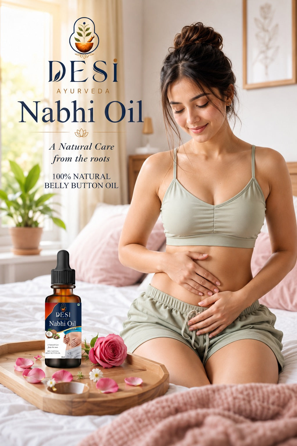 DESI Ayurveda Nabhi Oil-(30ml)