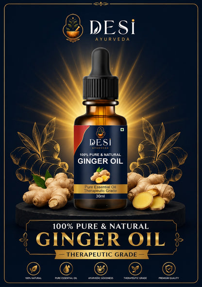 DESI Ayurveda 100% Pure Ginger Oil