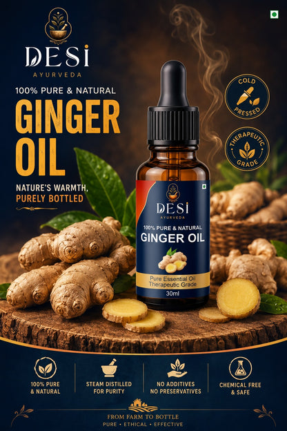 DESI Ayurveda 100% Pure Ginger Oil