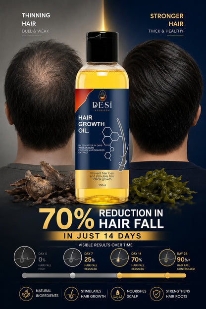 DESI Ayurveda Hair Growth Oil