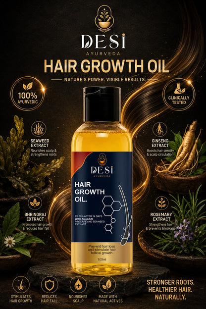DESI Ayurveda Hair Growth Oil