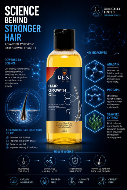 DESI Ayurveda Hair Growth Oil