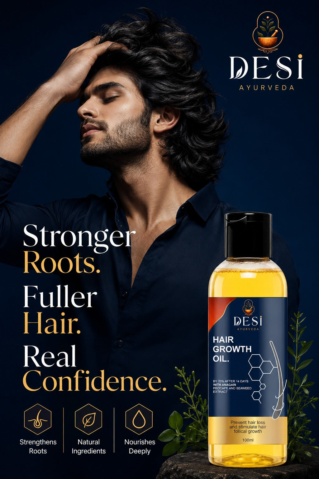 DESI Ayurveda Hair Growth Oil